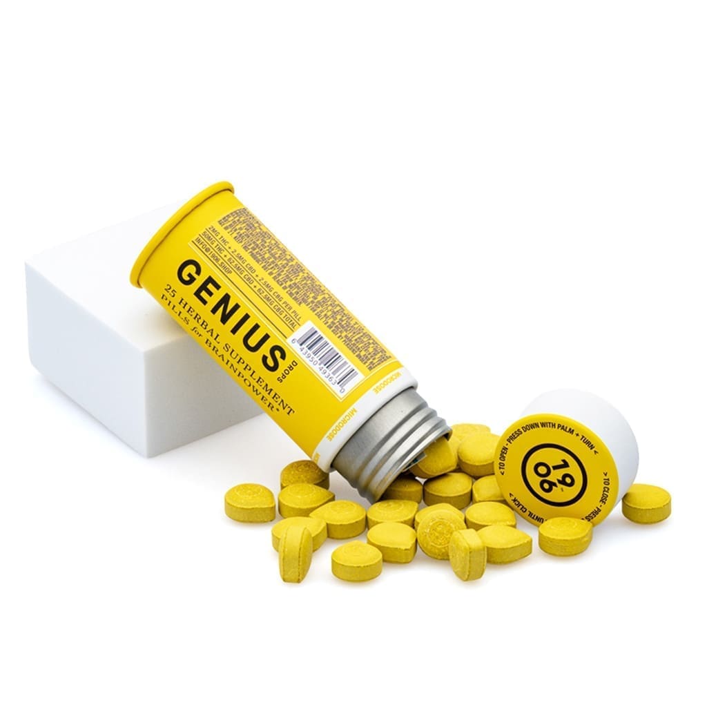 1906 Delta 9 THC, CBD, and CBG Drops - Genius