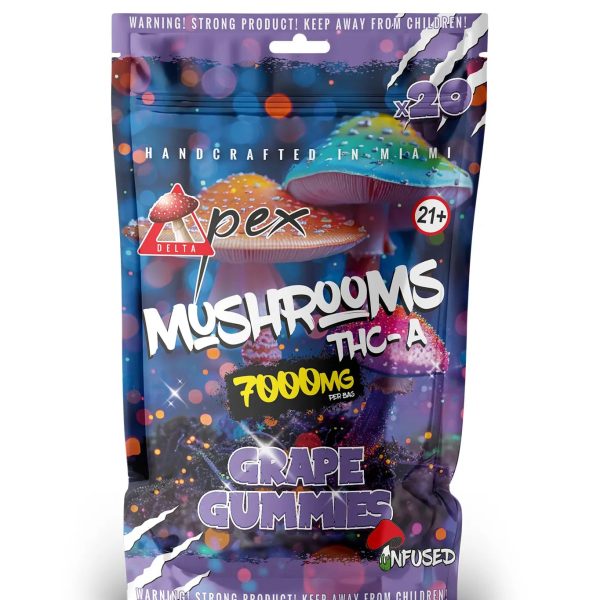 Grape Gummies Mushroom THC-A 7,000mg