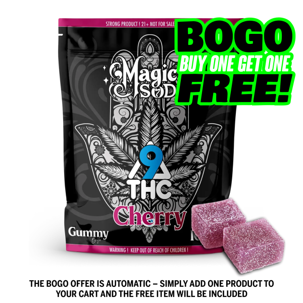 MAGICSOD D9 THC Cherry Gummies (5pcs)
