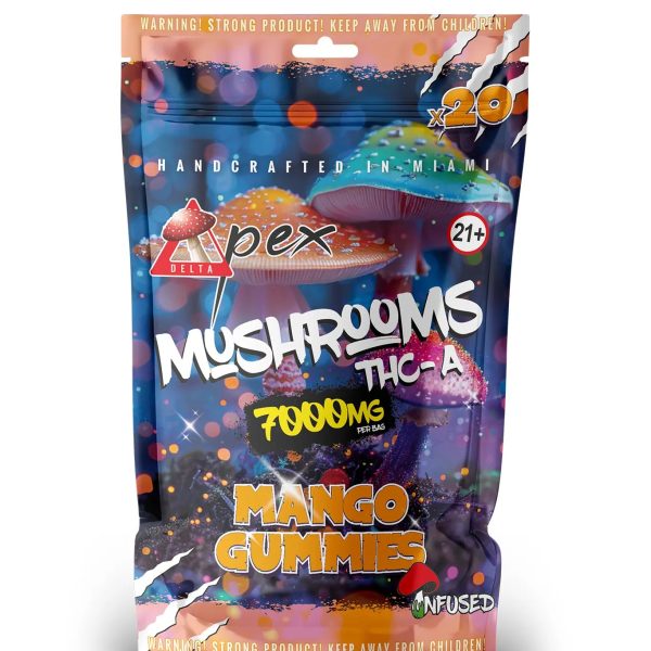 Mango Gummies Mushroom THC-A 7,000mg