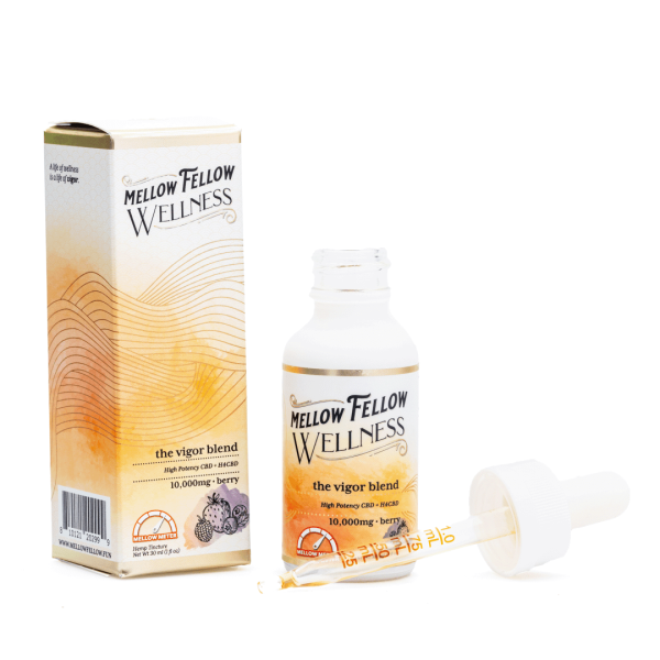 Mellow Fellow Wellness Tincture - Relief Blend - Berry (10000 mg Total Cannabinoids)
