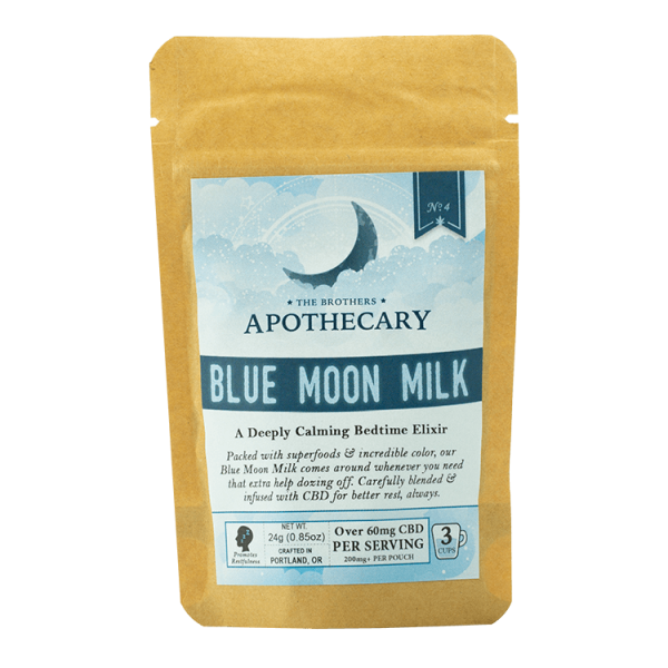 The Brothers Apothecary Blue Moon Milk CBD Latte