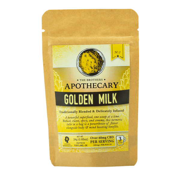 The Brothers Apothecary Golden Milk Hemp CBD Tea
