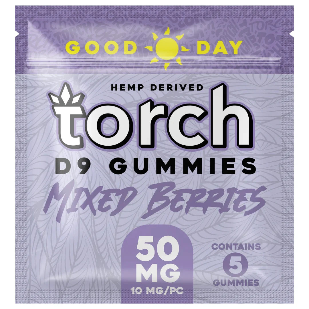 Torch Delta-9 Delta 9 Gummies 50mg - Mixed Berries