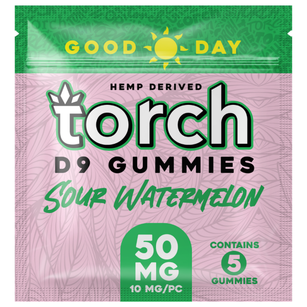 Torch Delta-9 Delta 9 Gummies 50mg - Sour Watermelon