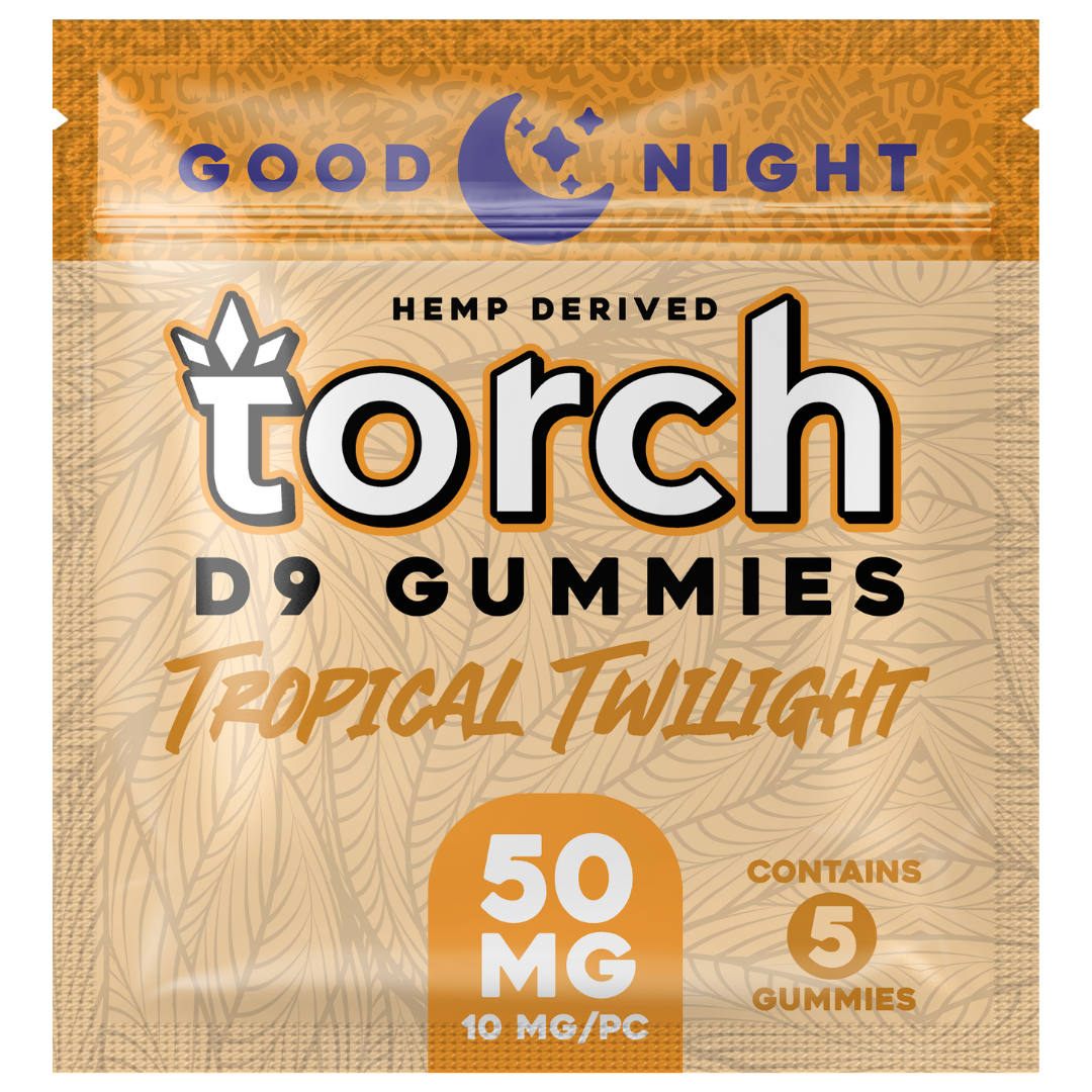 Torch Delta-9 Delta 9 Gummies 50mg - Tropical Twilight