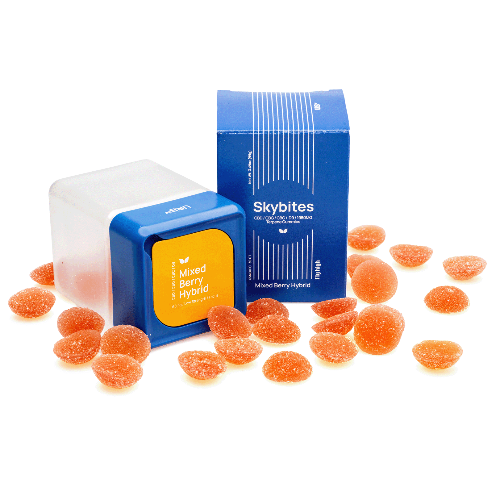 Urb Boarding Skybites - Mixed Berry (1950 mg Total Cannabinoids)