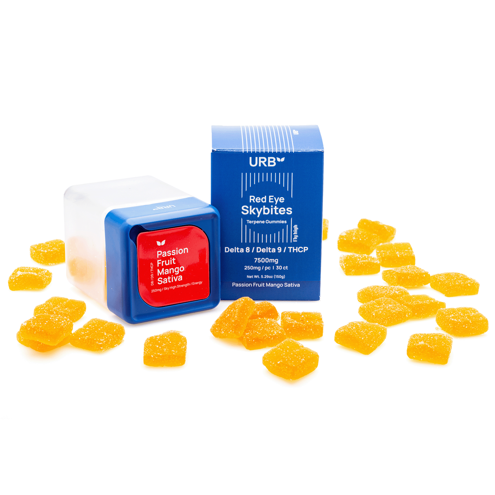 Urb Red Eye Skybites - Passion Fruit Mango (7500 mg Total Cannabinoids)