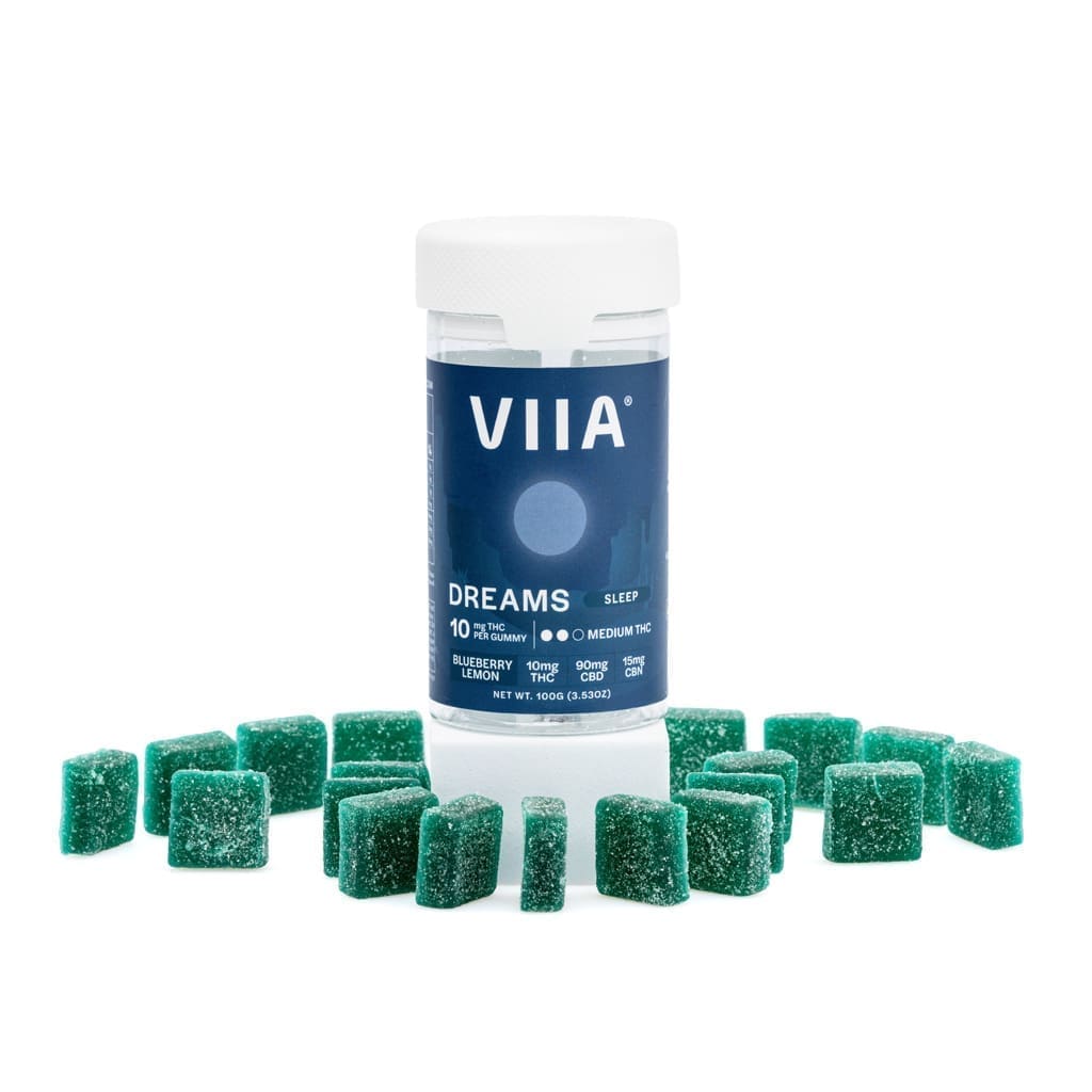 VIIA Delta 9 / CBD / CBN Dreams Sleep Gummies - 10 mg THC