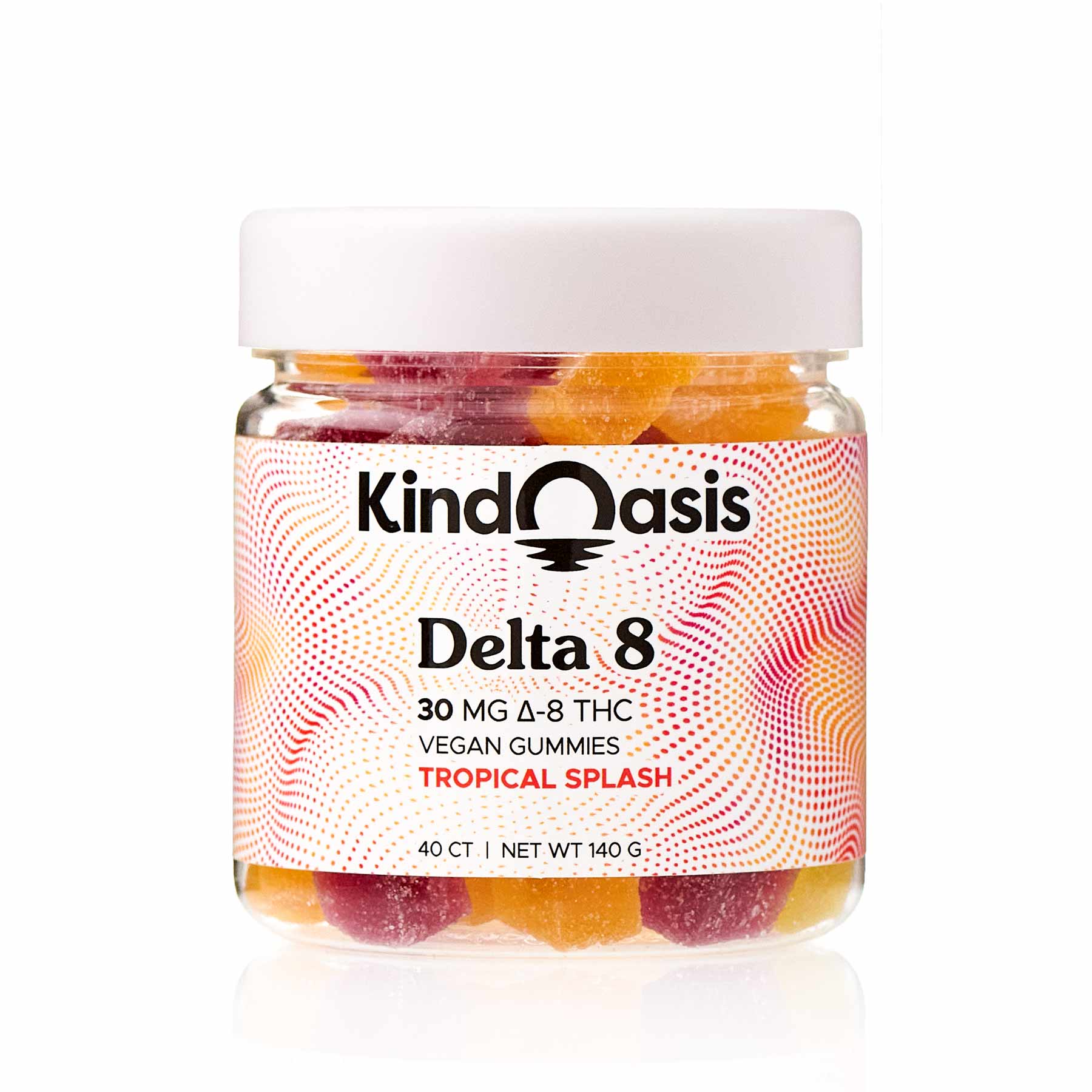 Delta 8 THC Gummies 30mg - 40ct Tropical Splash
