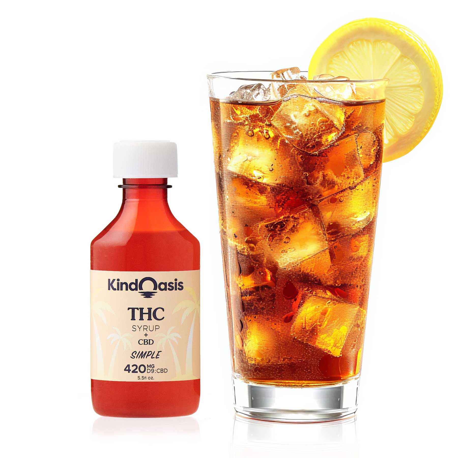 Delta 9 THC + CBD Syrup - 420mg - Simple