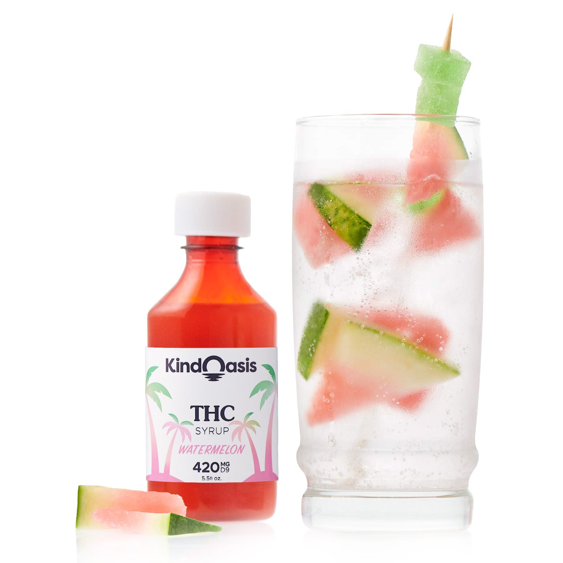 Delta 9 THC Syrup - 420mg - Watermelon