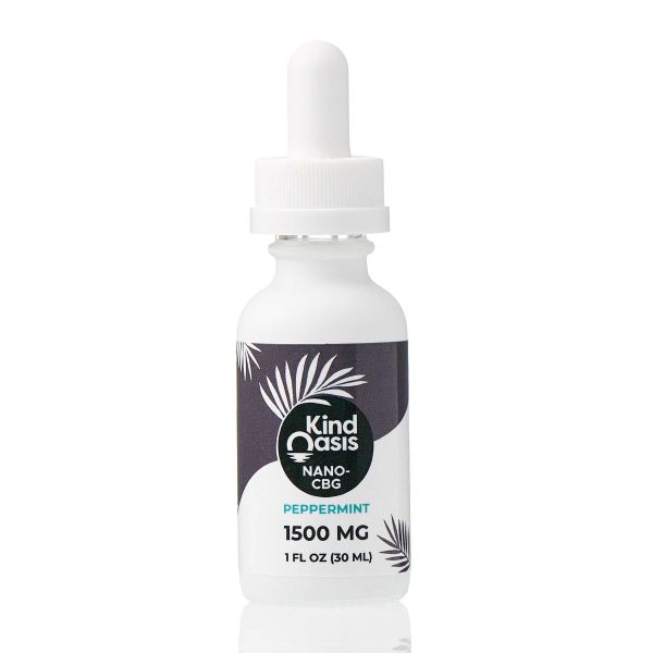 Nano CBG Tincture - Daily Relief - Peppermint
