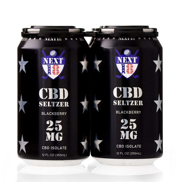 Next 18 CBD Seltzer - 25mg Blackberry 4ct