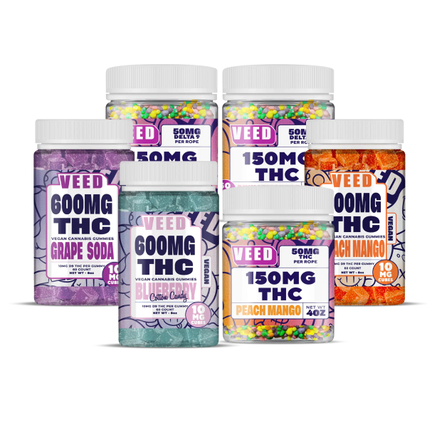 Delta 9 THC Gummies + Gummy Ropes Bundle - 6ct