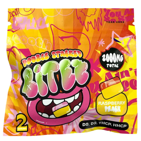 Double Stacked THC-P Bitez - 2000mg (2ct) Double Stacked THC-P Bitez