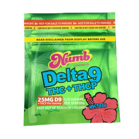 Numb Delta 9 Individual Gummy - 25mg Delta 9 Individual Gummies