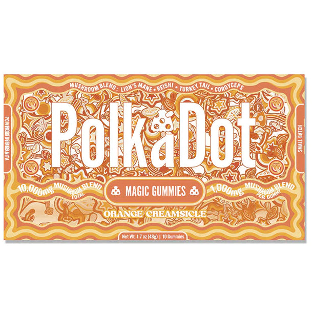 POLKADOT Orange Creamsicle Gummies 10000mg Orange Creamsicle Gummies