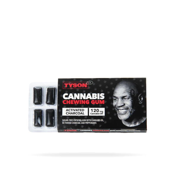 Tyson 2.0 Cannabis Peppermint Chewing Gum